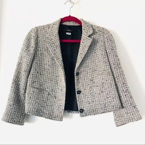 Tahari cropped blazer jacket